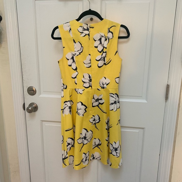 Yellow Floral Draper James A-Line Dress - Picture 2 of 3